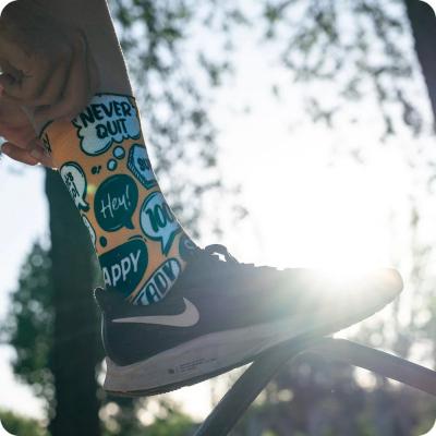 Socke Wabiks Talk Amarillo (39-42) Produktbild 2