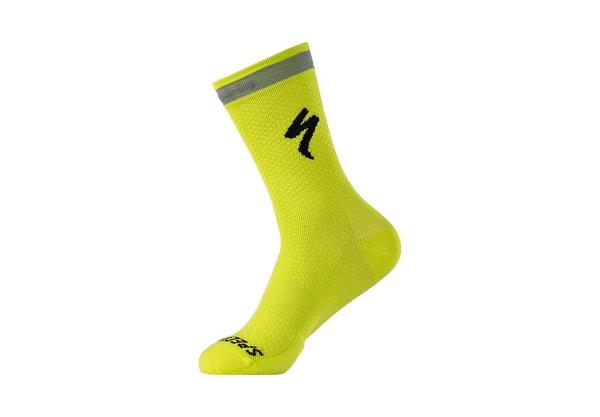 Specialized Soft Air Reflective Tall Socks L Hyper Green