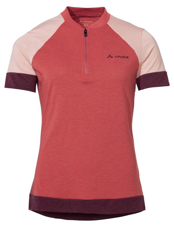 VAUDE Women's Altissimo Q-Zip Shirt brick Gr&ouml;&szlig; 44