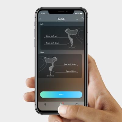 Shimano 105 DI2 DISC Brake Set VR 1000mm 140mm/160mm Rotor BR-R7170 Flat Mount mit SM-BH  Schwarz 1000 mm Produktbild 1