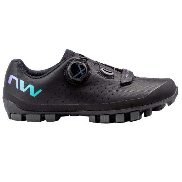 Northwave Schuhe Hammer Plus Woman  41.5 SS26 black/iridescent Damen Black Iredescent