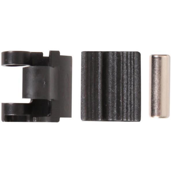 Fulcrum Magnet f&uuml;r Flachspeichen T-09  Schwarz, Silber