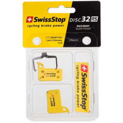 SwissStop Bremsbelag Disc 32 RS SRAM 1 Paar/HRD/eTap HRD/Level Ultimate/Level TLM  Gelb Braun Produktbild 1