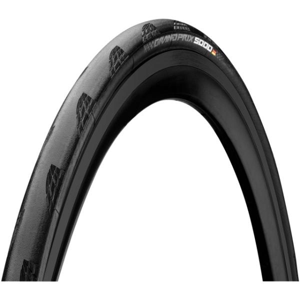 Continental Grand Prix 5000 700x28C 28-622 Falt BlackChili schwarz  Schwarz 28 Zoll x 28 mm, 28-622