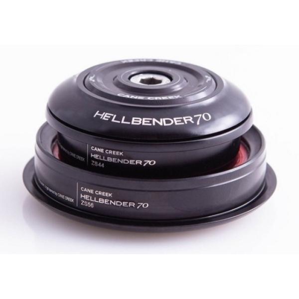 Cane Creek Steuersatz 70 Series Complete ZS44/28.6 ZS56/40 Hellbender schwarz  Schwarz 1 1/8 - 1 1/2 Zoll