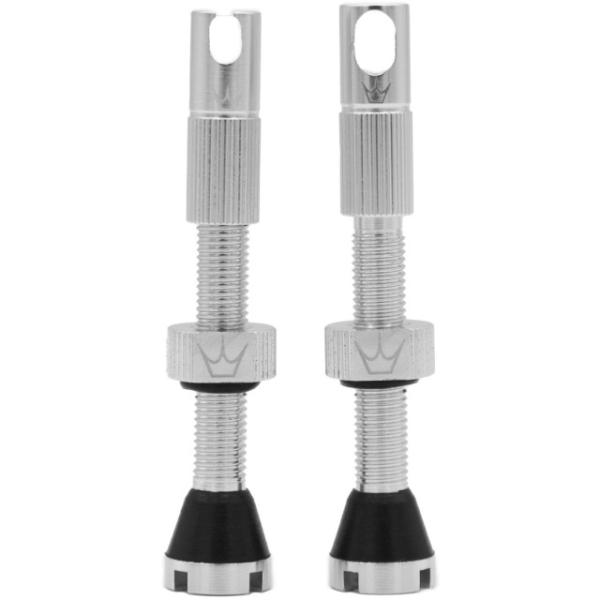 Peaty's Ventil Chris King TL MKII 42mm silber  Silver 42 mm