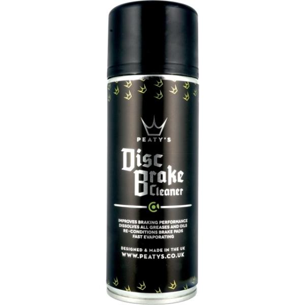 Peaty's Bremsenreiniger Disc Brake Cleaner 400ml Aerosol  Schwarz, Silber 400 ml
