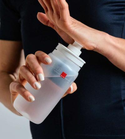 Elite Bidon Fly Tex 550 ml transparent  Produktbild 2