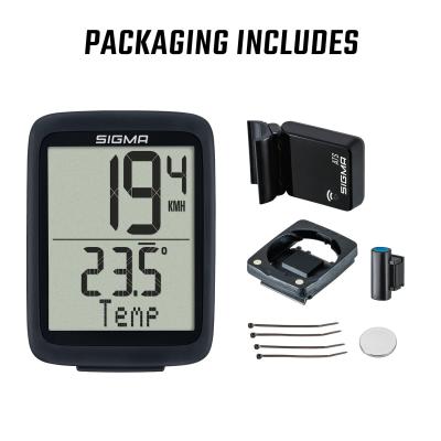 Sigma Computer BC 10.0 WL ATS kabellos analog schwarz/weiss  Produktbild 3