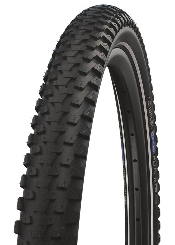 Schwalbe Pneu Marathon Plus MTB 29x2.25 Starr mit Reflexstreifen black 