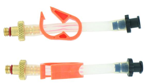 VAR Ersatzschl&auml;uche M6 Set &agrave; 2 Stk. zu Disc Entl&uuml;ftungsset orange 