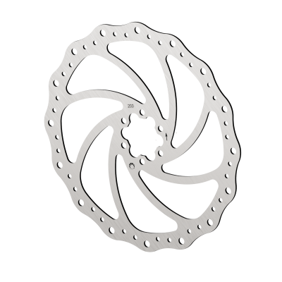 Bike Attitude Bremsscheibe PR-91 203 mm 6-Loch inkl. Schrauben  Produktbild 2