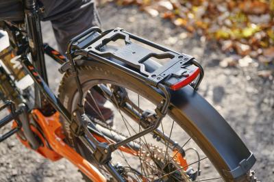 SKS Gep&auml;cktr&auml;ger Infinity Universal Montage an Sitzstrebe schwarz  Produktbild 5