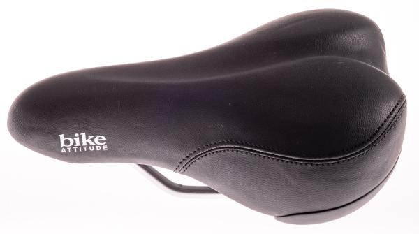 Bike Attitude Sattel VL-5037 Kind ohne &Ouml;ffnung schwarz 