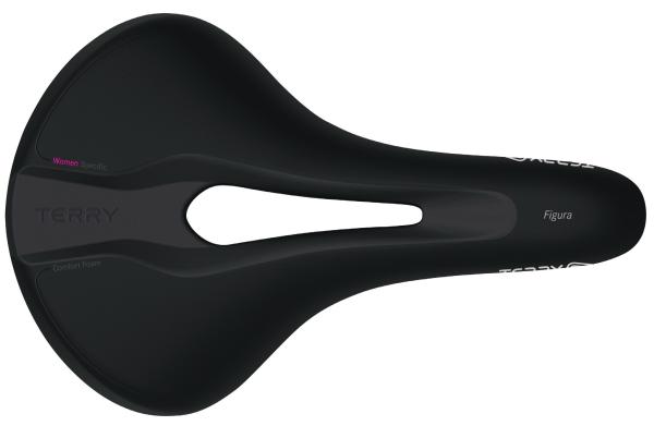 Terry Sattel Figura Lady mit &Ouml;ffnung black 