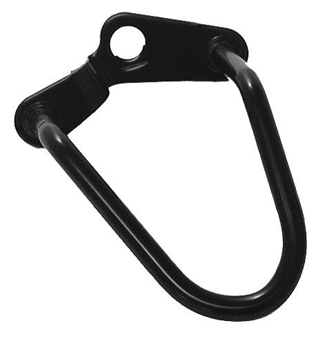 Wechselschutzb&uuml;gel kurz vertikale Arretierung abgewinkelt schwarz 