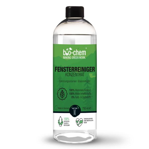 Bio-Chem Fensterreiniger Konzentrat 750 ml ohne Spr&uuml;hkopf 