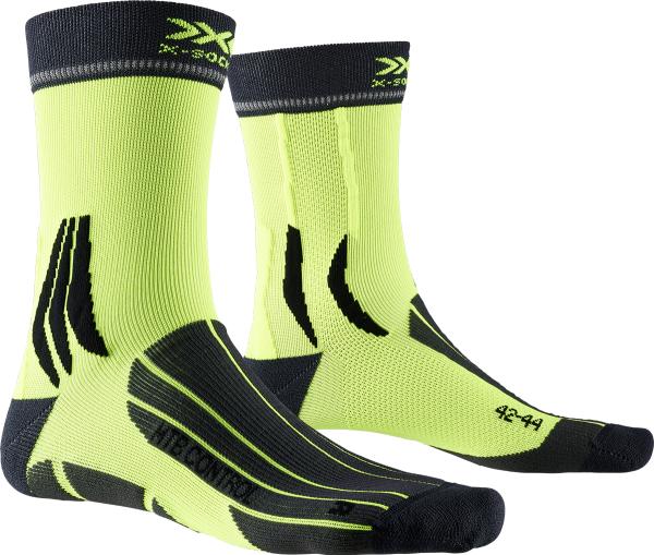 X-SOCKS Men MTB Control charcoal/phyton yellow 39-41