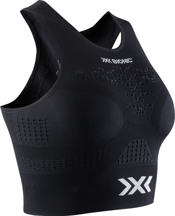 X-BIONIC Women Energizer 4.0 Fitness Crop Top black/white XL