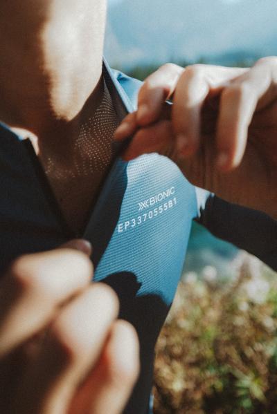 X-BIONIC Men CoreFusion Aero Jersey SH SL Mineral Blue S Produktbild 10