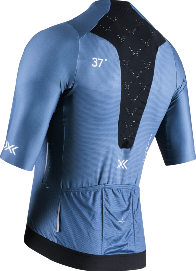 X-BIONIC Men CoreFusion Aero Jersey SH SL Mineral Blue S Produktbild 1
