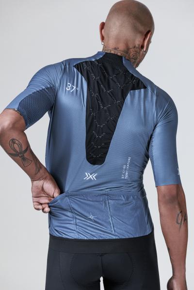 X-BIONIC Men CoreFusion Aero Jersey SH SL Mineral Blue S Produktbild 3