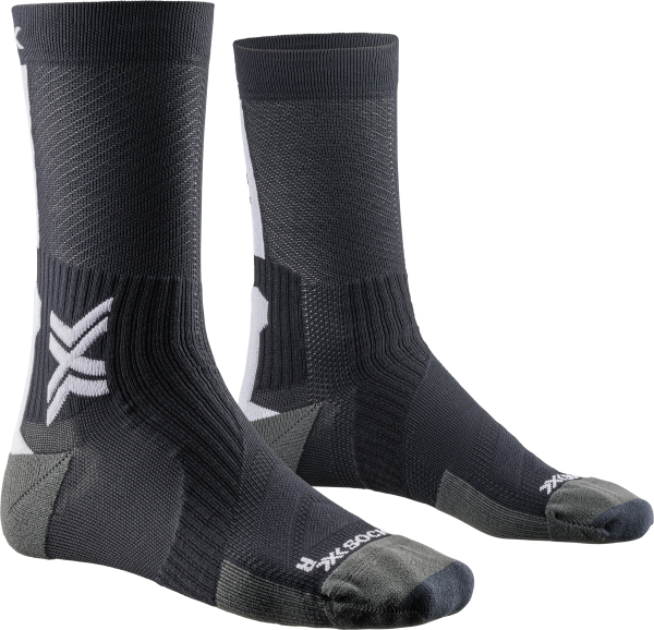 X-SOCKS Bike Perform Crew opal black/arctic white 45-47