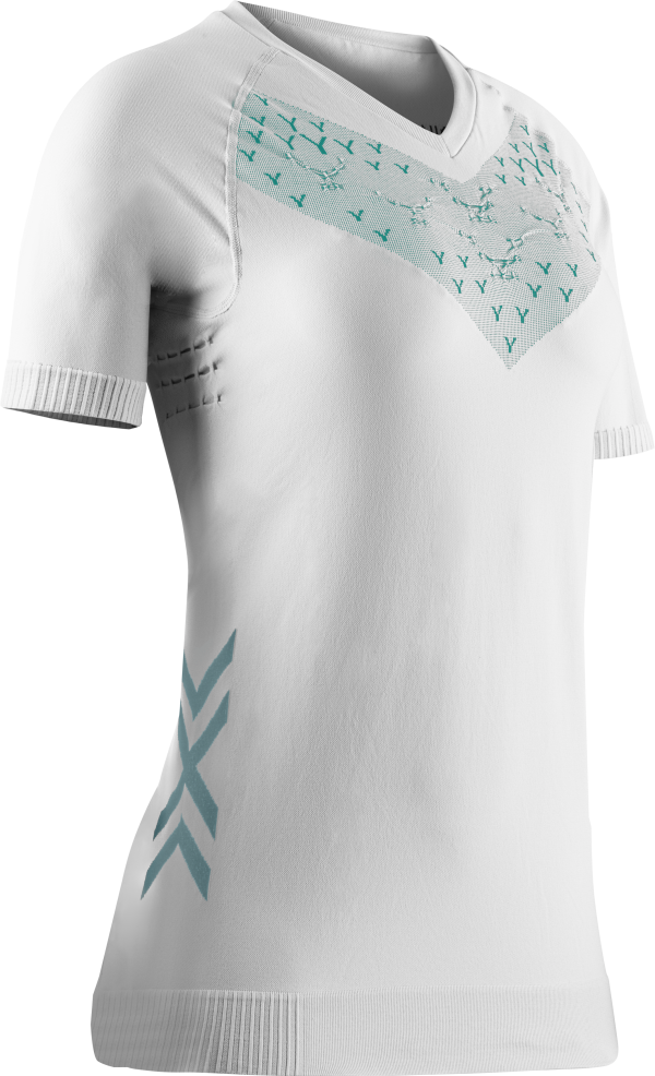 X-BIONIC Women Twyce Run Shirt SH SL white/clearwater S