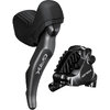 Shimano GRX820 Disc Brake Set HR 1700mm 12-fach R-X8202DRRDSC170 FLAT Mount  Schwarz 1700 mm