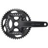 Shimano GRX610 Kurbel 12-fach 175mm 30/46 FC-RX6102EX60 46.9mm  Schwarz 2x12 Fach, 175 mm