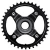 Shimano STePS Kettenblatt CX 34 Zähne ohne Kettenschutz SM-CRE80-B-4X chain line 53mm 11  Schwarz 34 Zähne