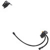 Shimano STePS Akku Halter CX Rahmen intern Kabel 250mm BM-E80301A mit Schlossaufnahme un  Schwarz
