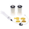 Shimano Scheibenbremse Entlüftungs Kit TL-BR one way bleeding MTB/Road  Transparent, Gold