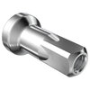 DT Swiss Hidden Nippel Pro Lock Messing 12mm silber 2,0mm, 100 Stk.  Silber 12 mm