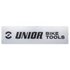 Unior Logo Panel Unior silber, 60x15cm  Silber