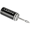 Lezyne Tubeless Kit 5 Plugs, Integrated Reamer and Plug Tool  Schwarz, Silber