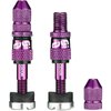 Ethirteen Tubelessventil Schrader Quickfill Gen2 Aluminium 2 Stk. 16-24mm, Violett  Eggplant 16-24 mm