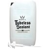Peaty's Reifendichtmittel Holeshot Biofiber Tubeless Kanister inkl. Pumpe, 25L  Weiss, Blau 25000 ml