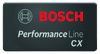 Bosch Logo-Deckel Performance Line CX BDU250P rechteckig schwarz 