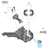 Shimano Kabelklemmschraube FD-U8010 M5x9.2mm 