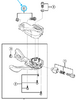 Shimano Schraube und Mutter SL-M780 