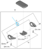 Shimano Lenkerbride Displayhalter SC-E6100 links und rechts 