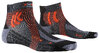 X-SOCKS Men Run Retina 4.0 stone grey melange/x-orange 45-47