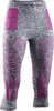 X-BIONIC Women Energy Accumulator 4.0 Melange Pants 3/4 grey melange/pink S