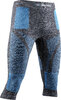 X-BIONIC Men Energy Accumulator 4.0 Melange Pants 3/4 dark grey melange/blue M