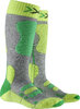 X-SOCKS JR Ski 4.0 mid grey melange/green/phyton yellow 27-30