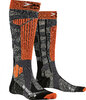 X-SOCKS Ski Rider 4.0 stone grey melange/x-orange 42-44