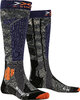 X-SOCKS Ski Rider 4.0 stone grey/melange blue 42-44