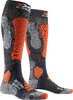 X-SOCKS Ski Touring Silver 4.0 anthracite melange/orange fluo 39-41