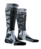 X-SOCKS Women Ski Rider 4.0 grey melange/opal black 37-38